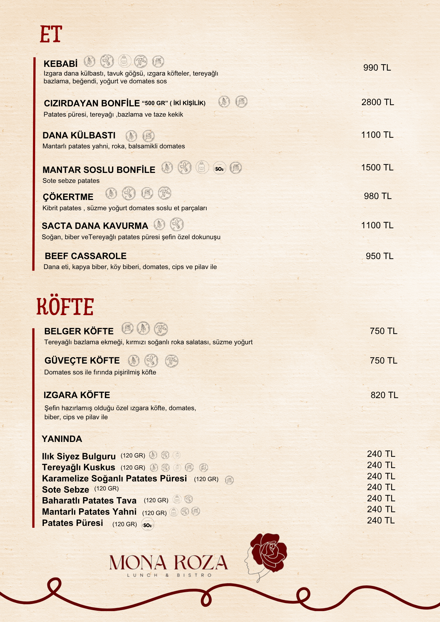 Menu 7